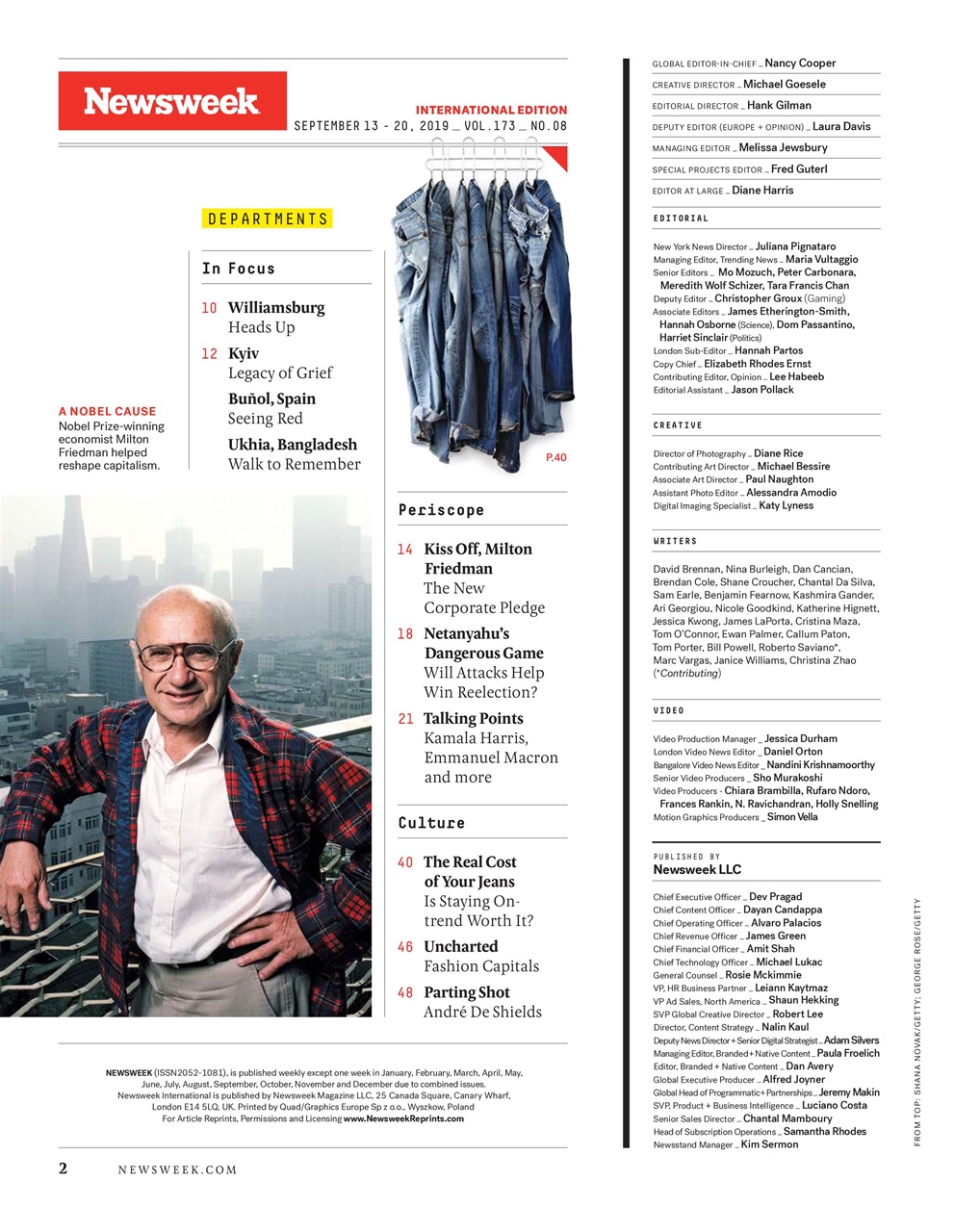 Newsweek International Preview Pages