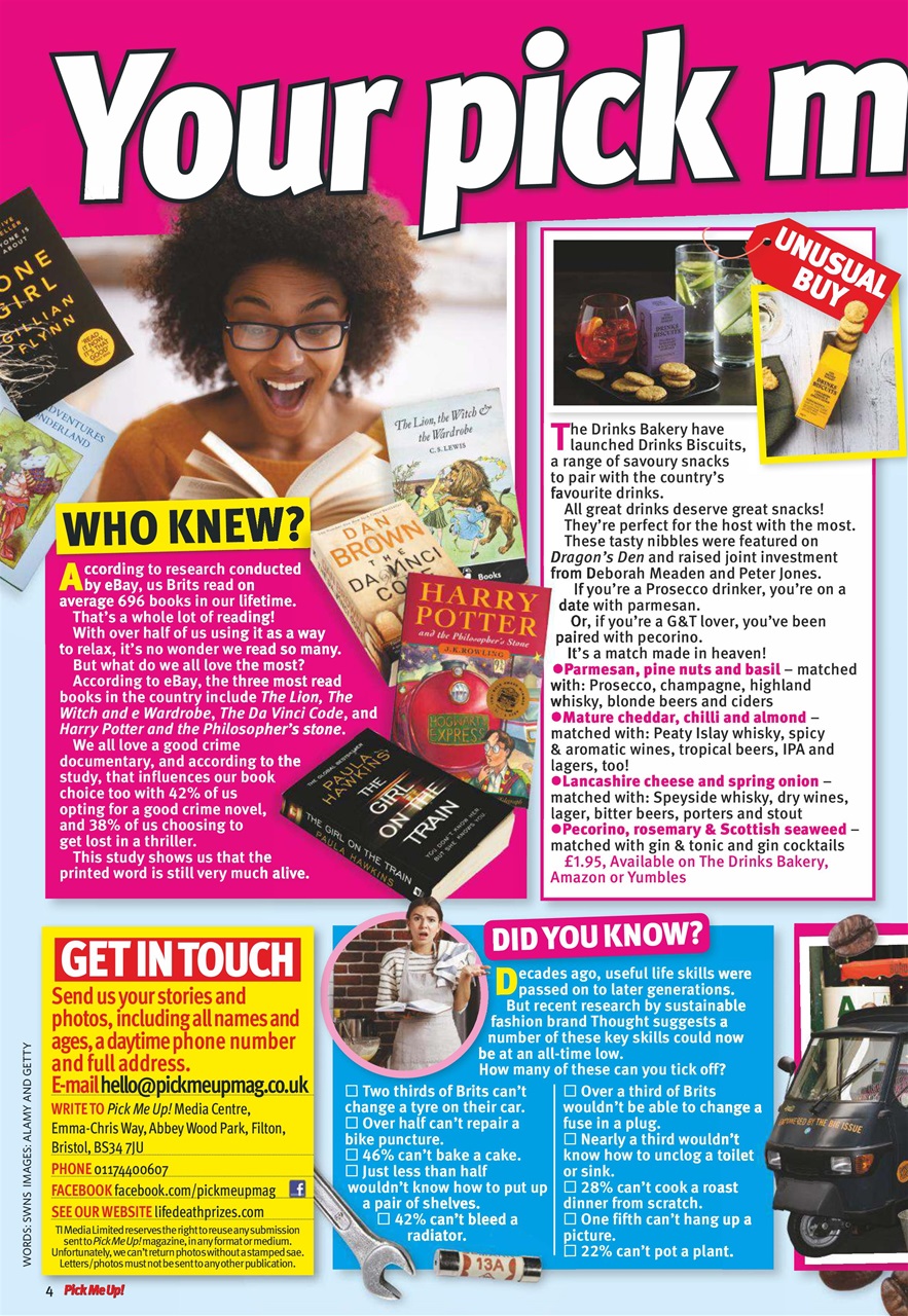 Pick Me Up Preview Pages