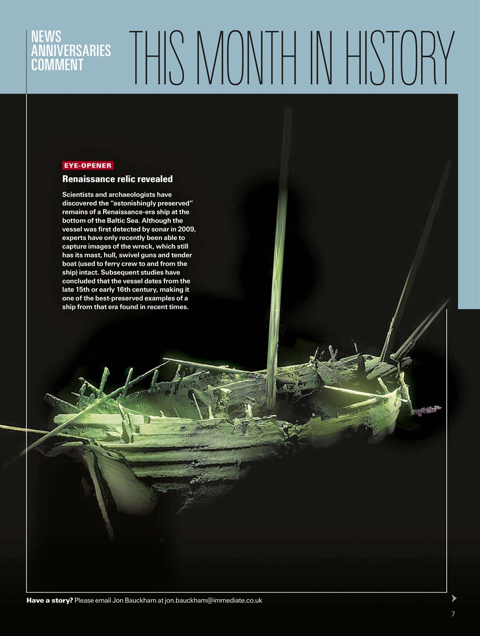 BBC History Magazine Preview Pages