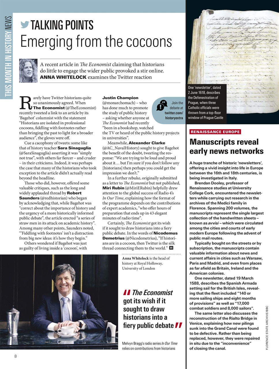 BBC History Magazine Preview Pages