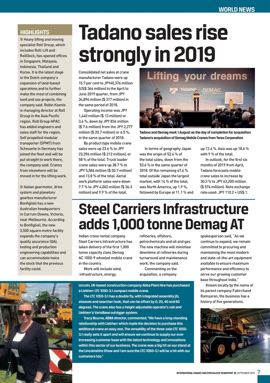 Int. Cranes and Specialized Transp Preview Pages