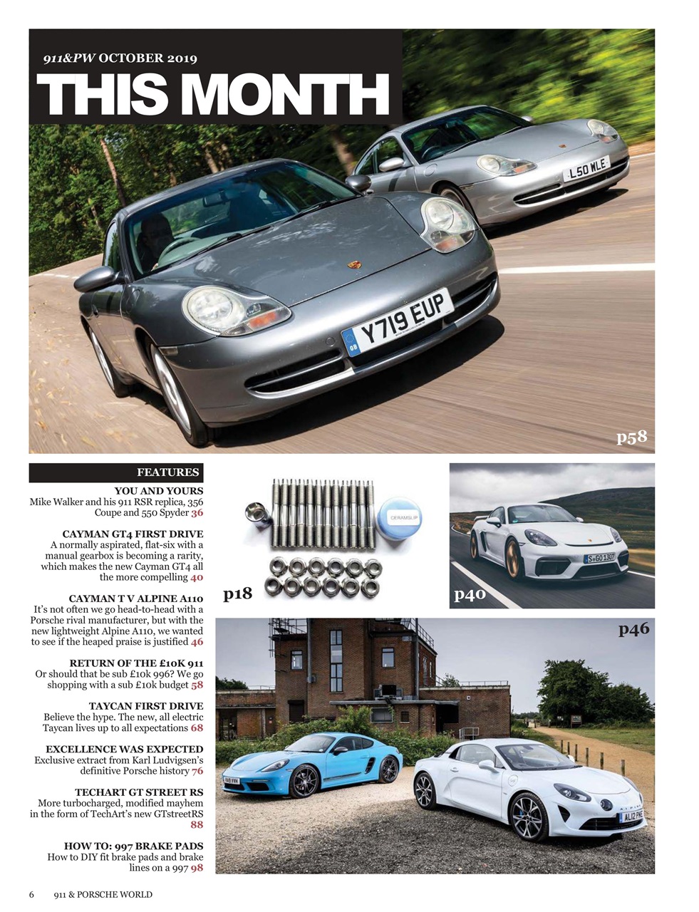 911 & Porsche World Preview Pages