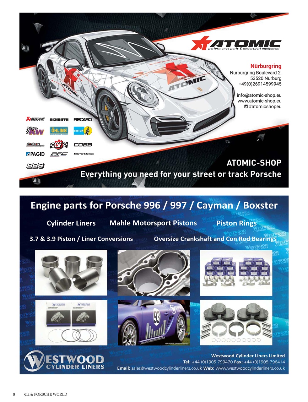 911 & Porsche World Preview Pages