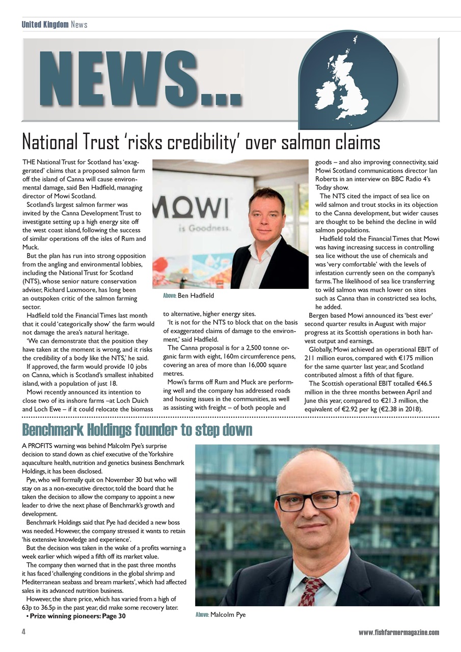 Fish Farmer Magazine Preview Pages