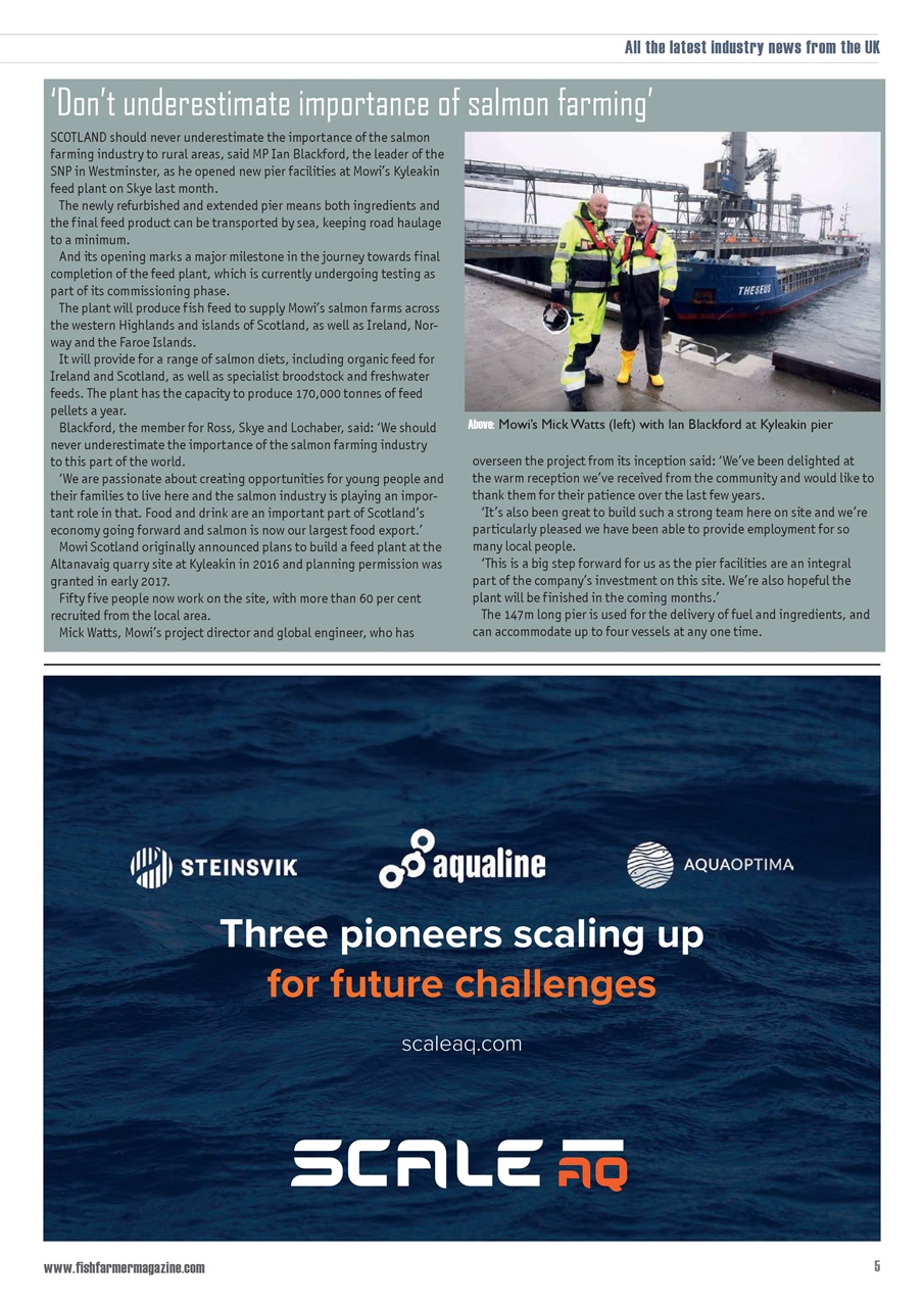 Fish Farmer Magazine Preview Pages