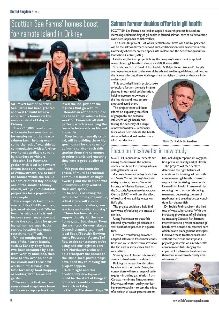 Fish Farmer Magazine Preview Pages