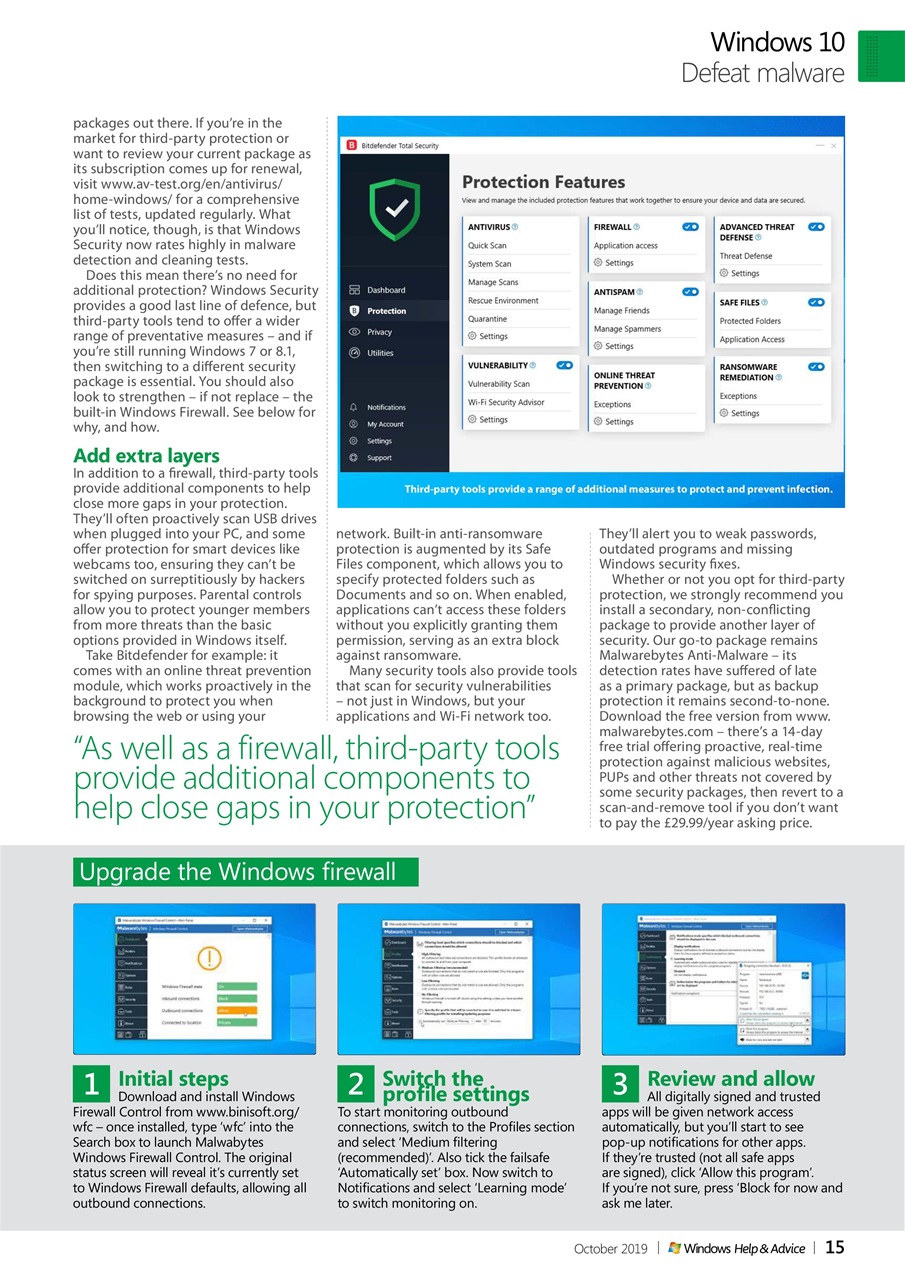 Windows Help & Advice Preview Pages