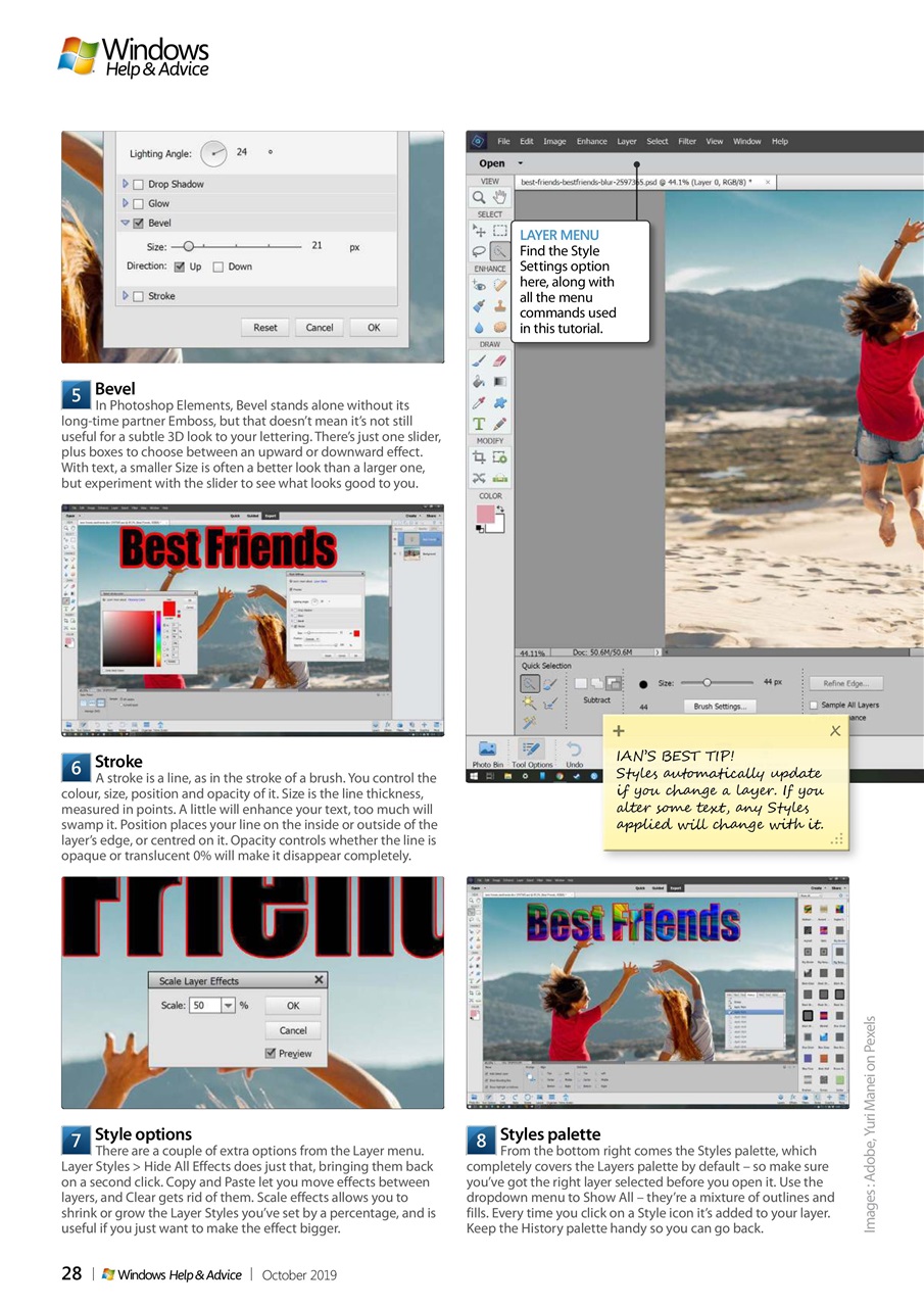 Windows Help & Advice Preview Pages