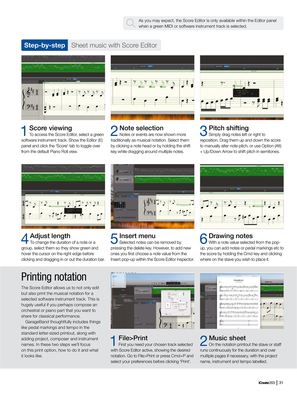 iCreate Preview Pages