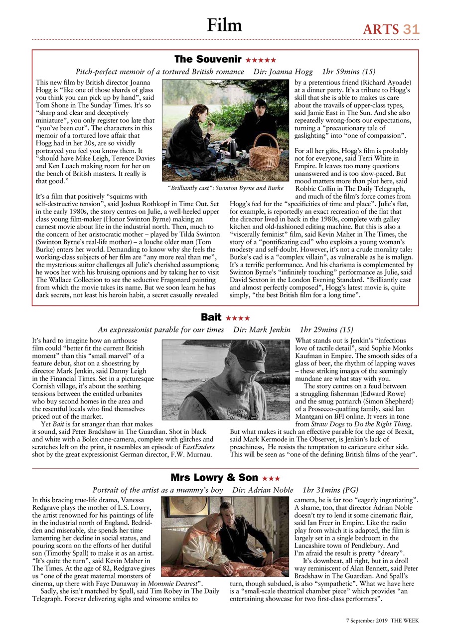 The Week Preview Pages