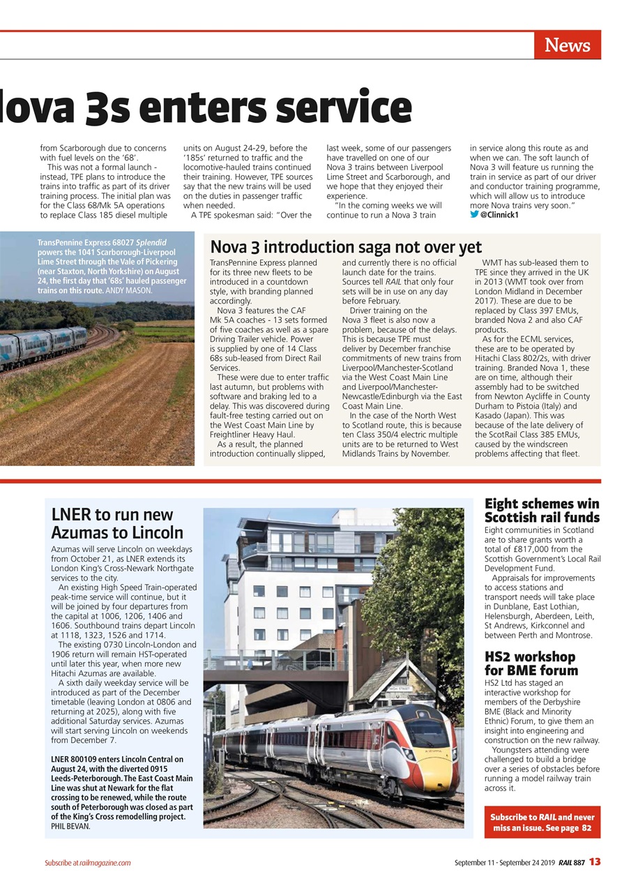 Rail Preview Pages
