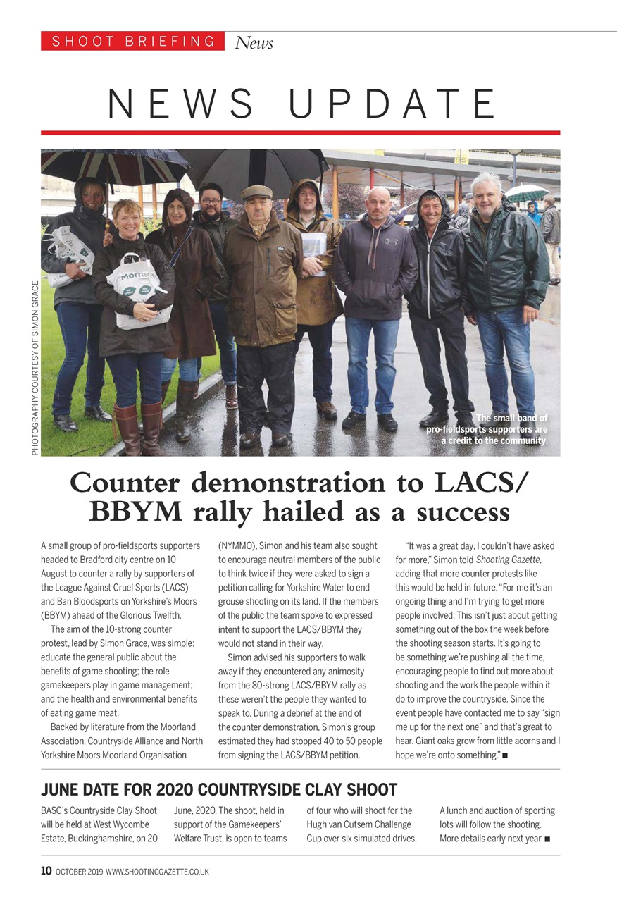 Shooting Gazette Preview Pages