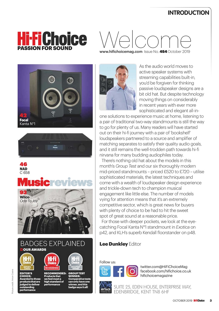 Hi-Fi Choice Preview Pages