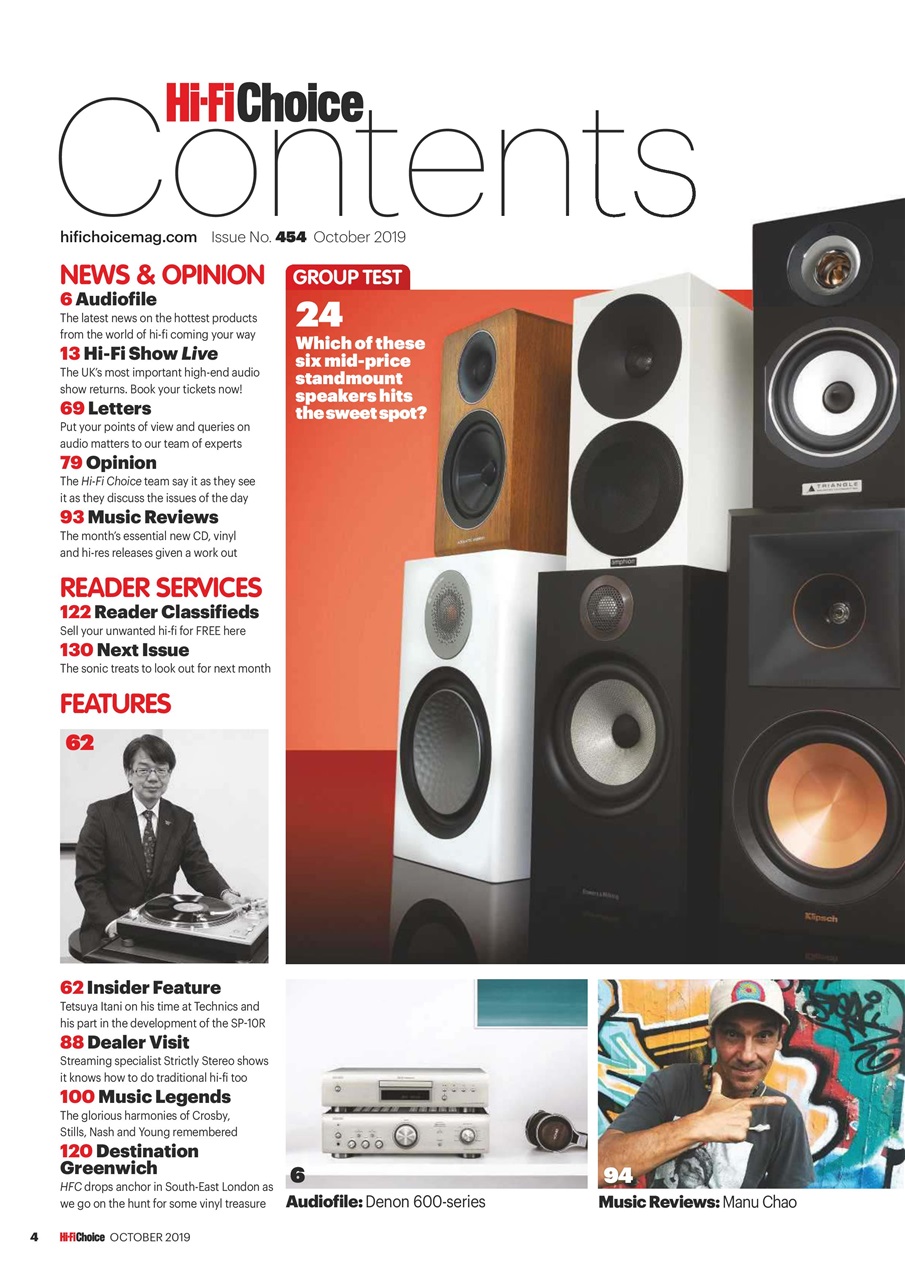 Hi-Fi Choice Preview Pages