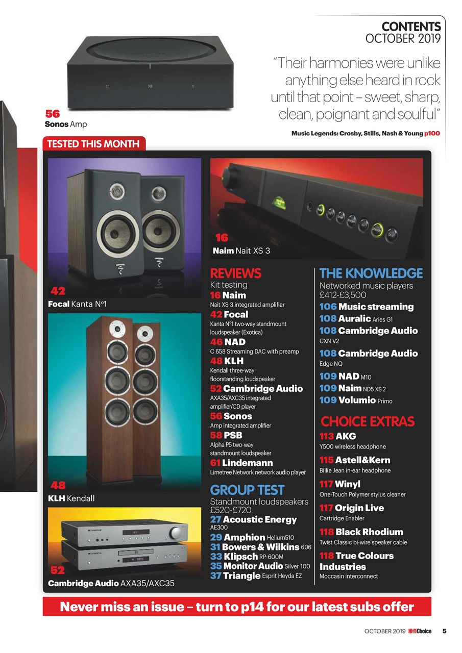 Hi-Fi Choice Preview Pages