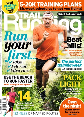 Trail Running issue Oct 2019/Nov 2019