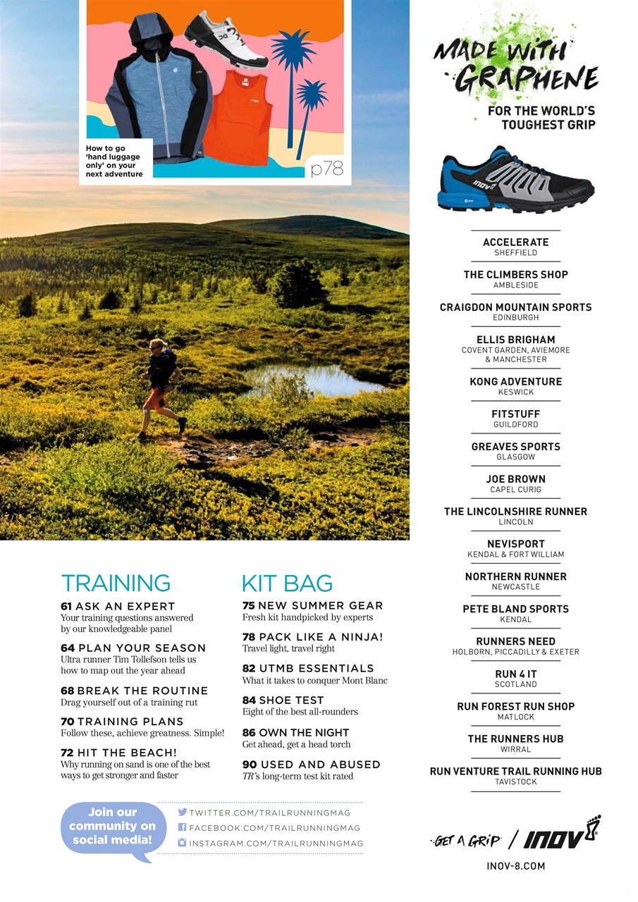 Trail Running Preview Pages
