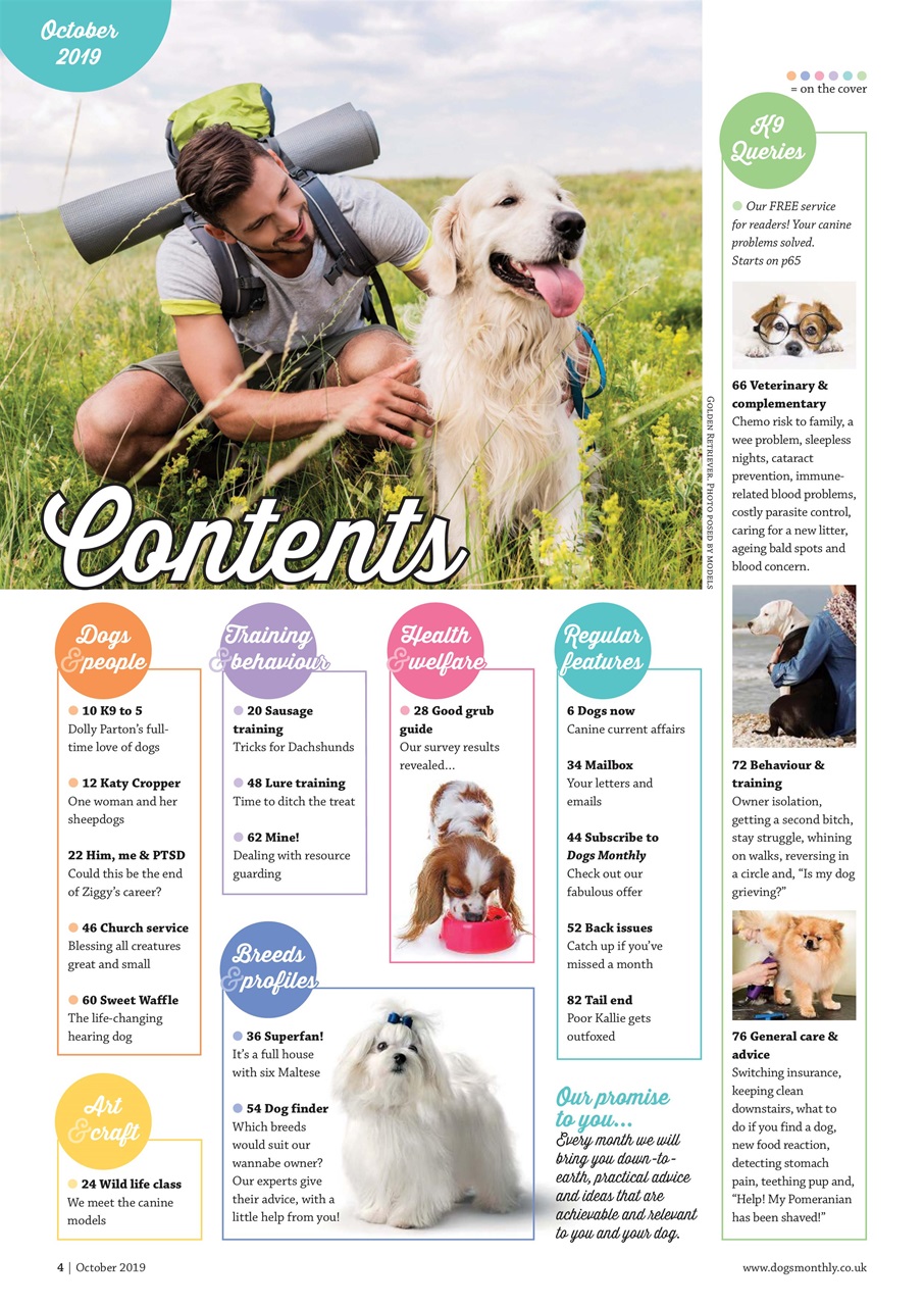 Dogs Monthly Preview Pages