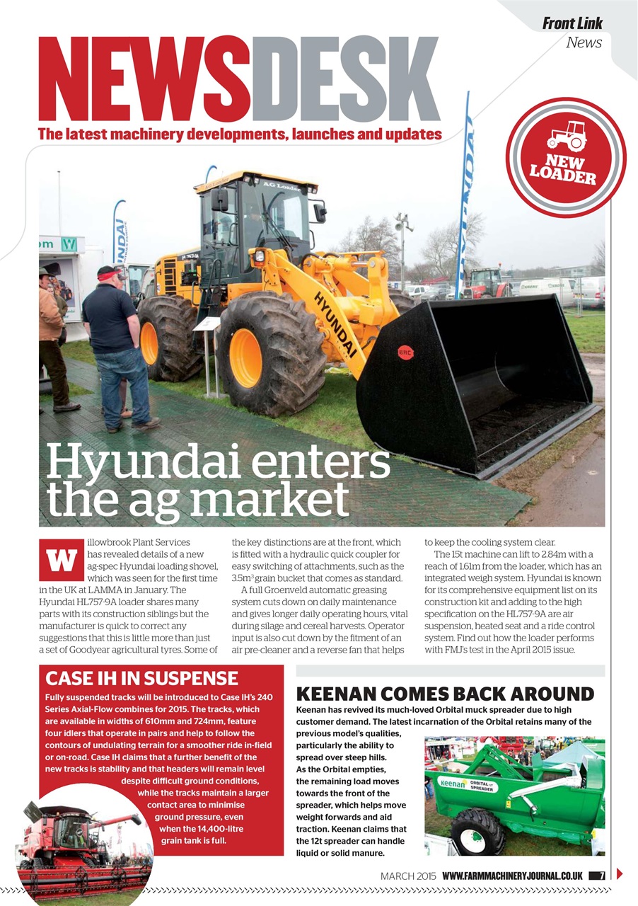 Farm Machinery Journal Preview Pages