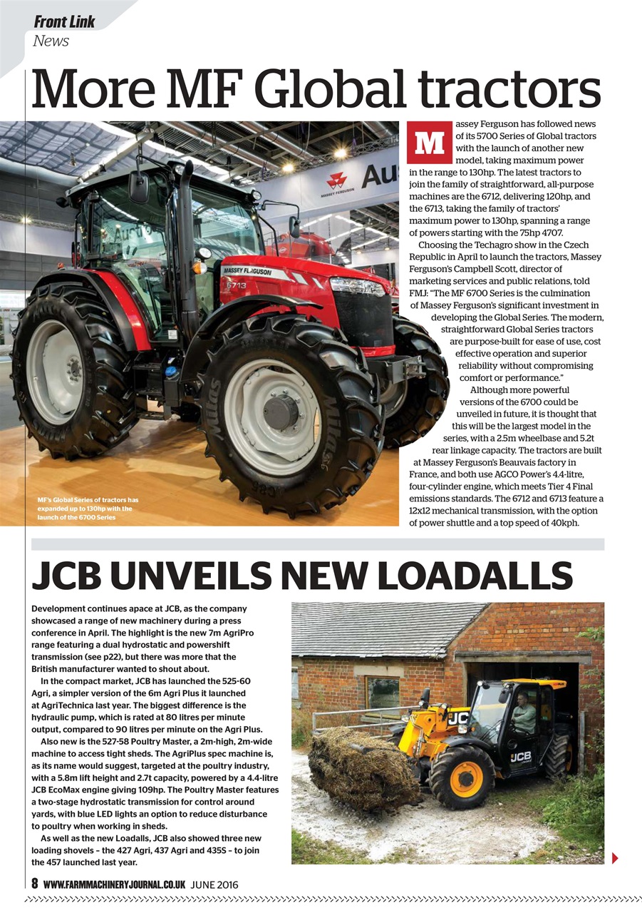 Farm Machinery Journal Preview Pages
