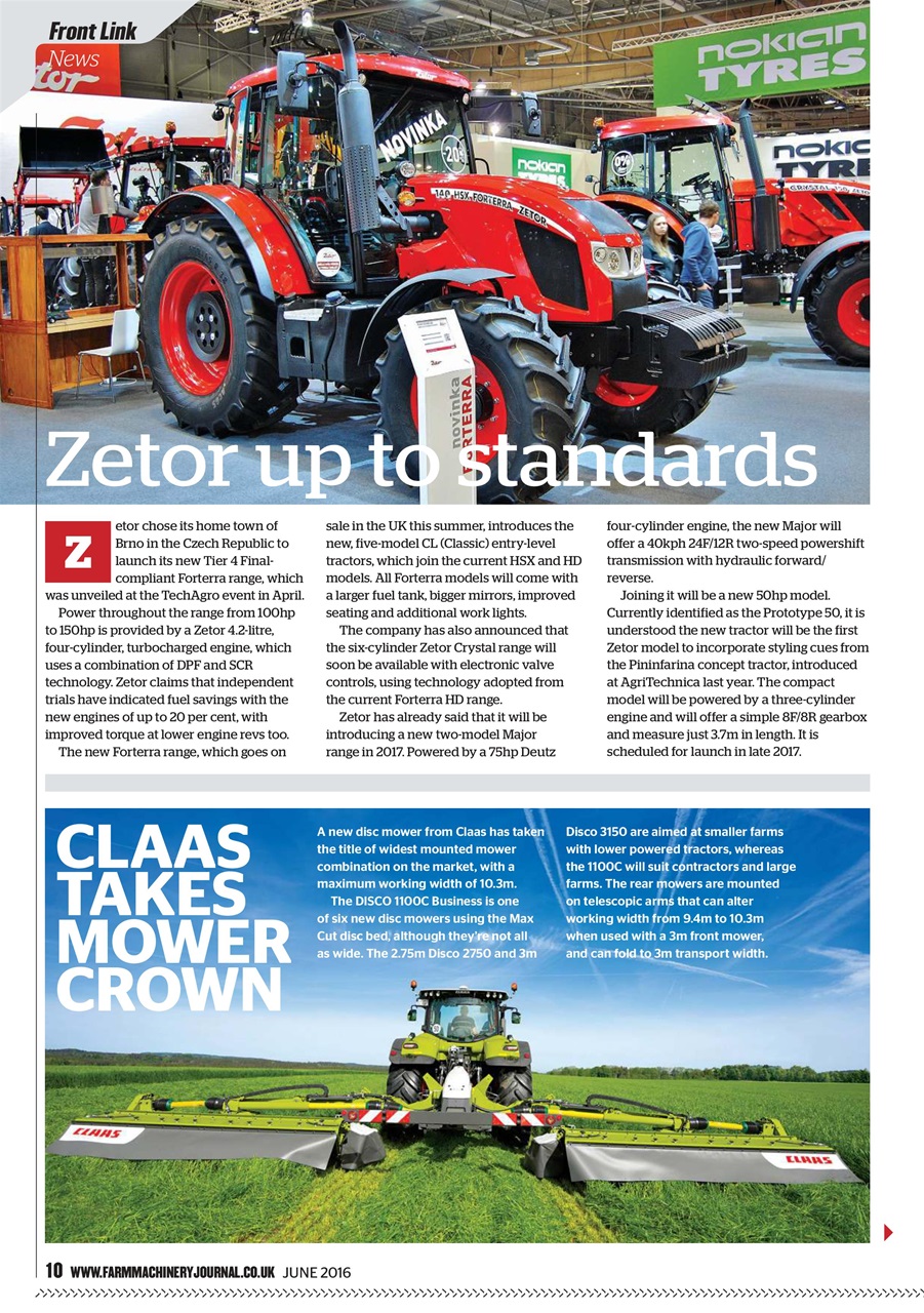 Farm Machinery Journal Preview Pages