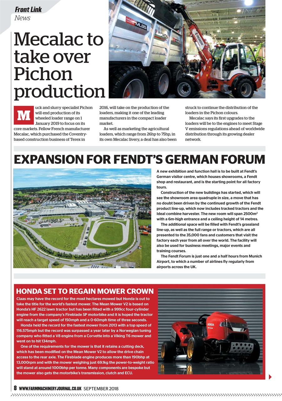 Farm Machinery Journal Preview Pages