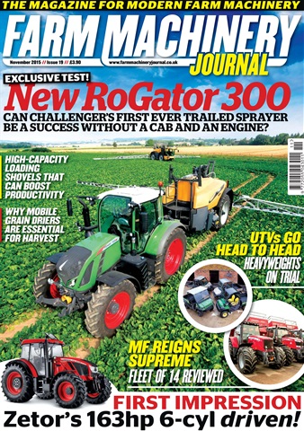 Farm Machinery Journal issue November 2015