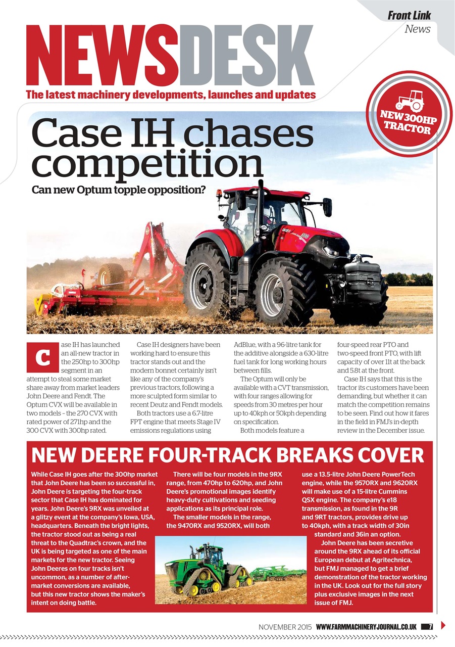 Farm Machinery Journal Preview Pages