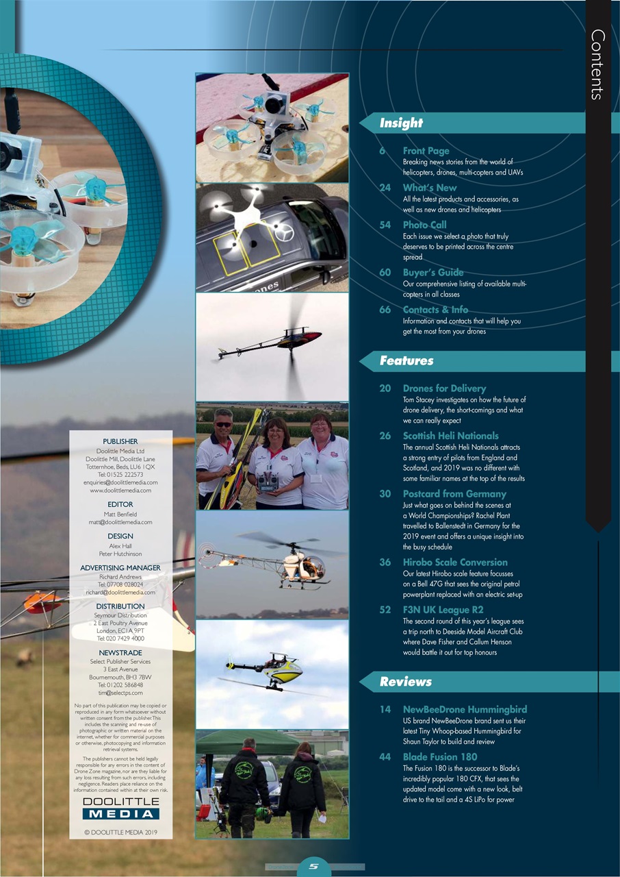 Radio Control DroneZone Preview Pages