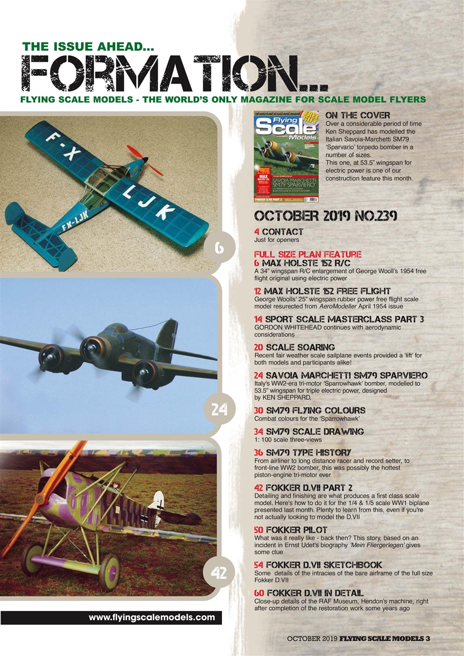 Radio Control Model Flyer Preview Pages