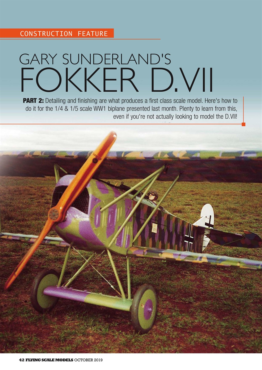 Radio Control Model Flyer Preview Pages