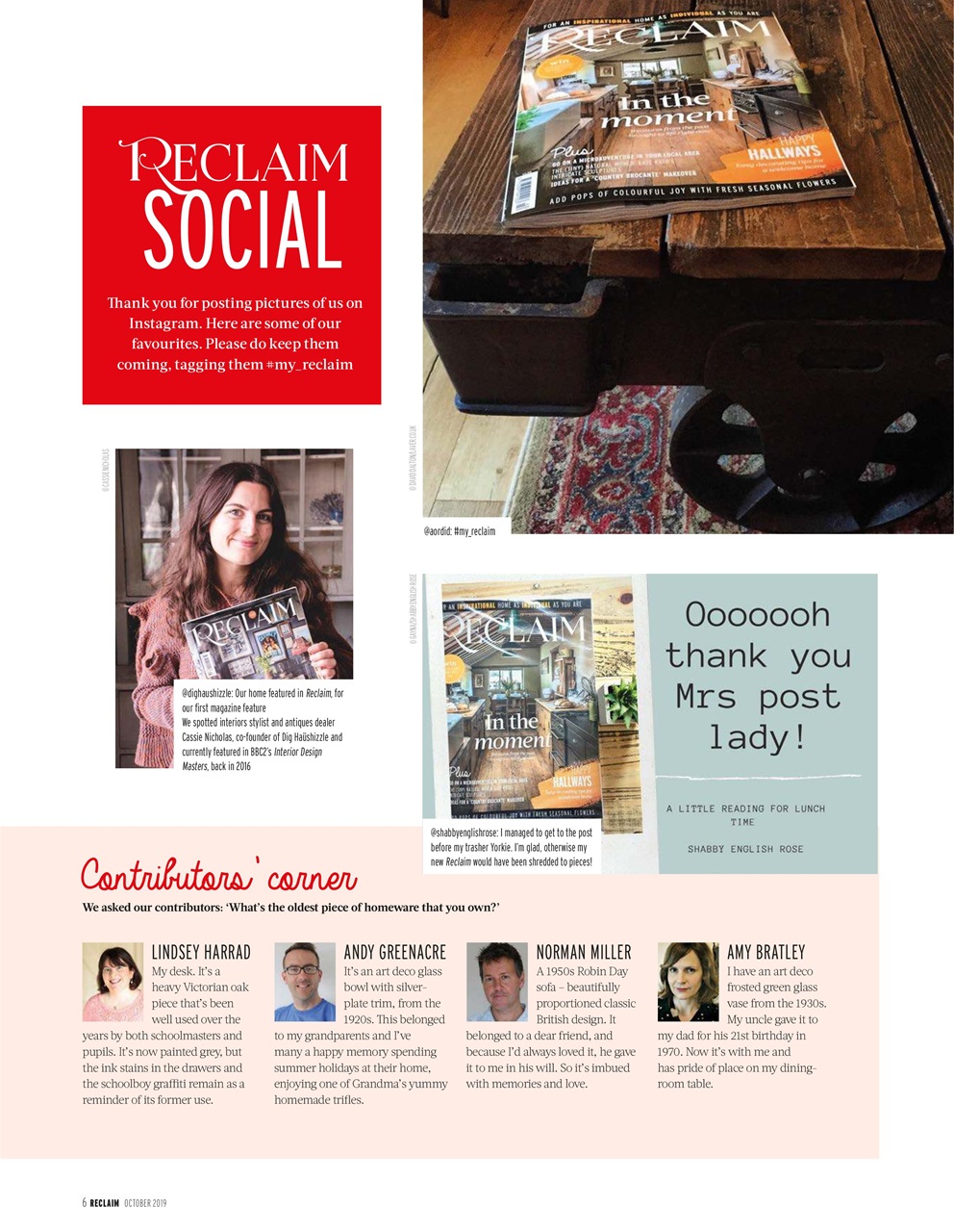 Reclaim Preview Pages