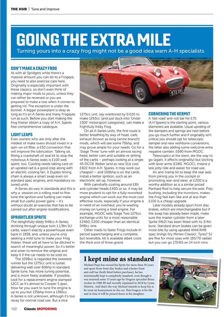 Classic Motoring Preview Pages