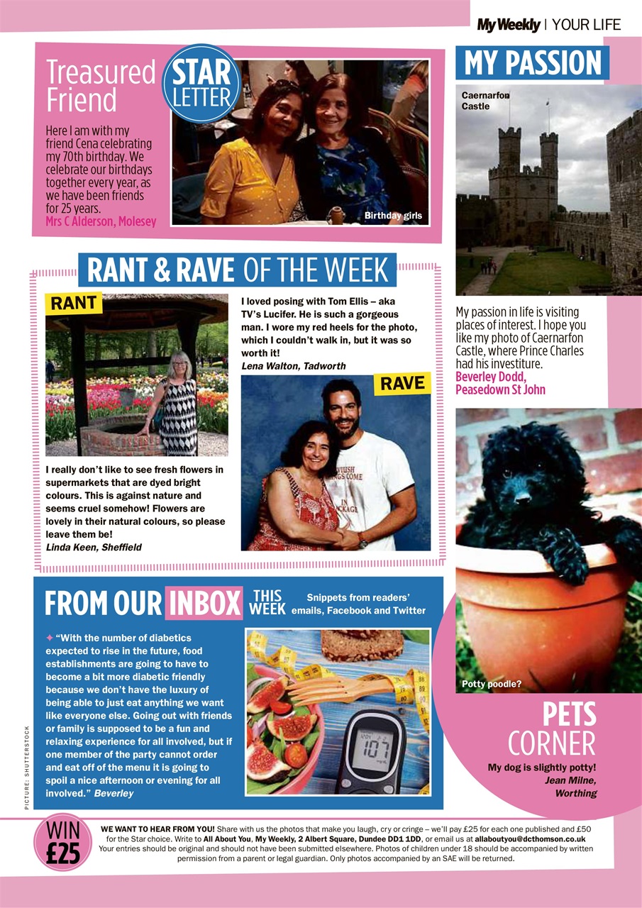 My Weekly Preview Pages