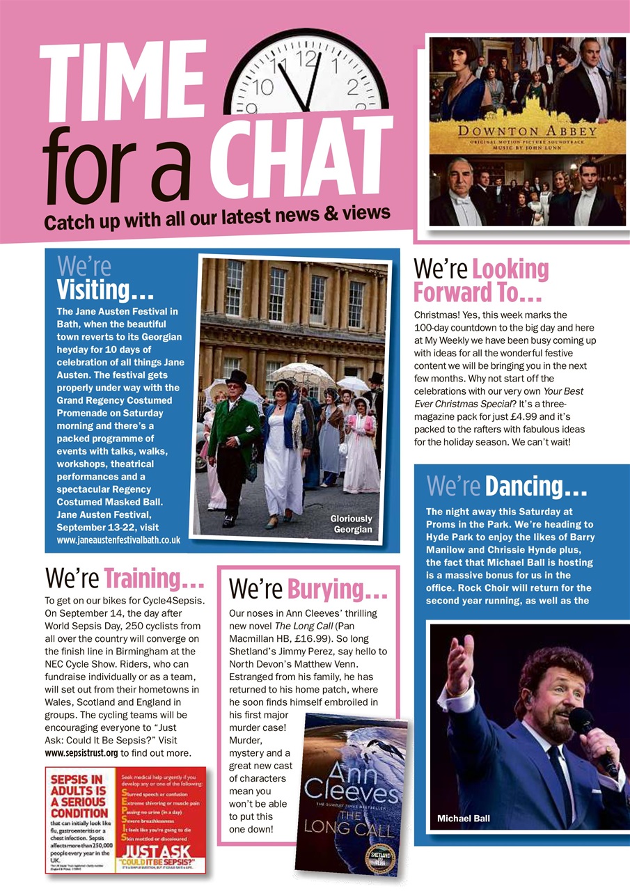 My Weekly Preview Pages