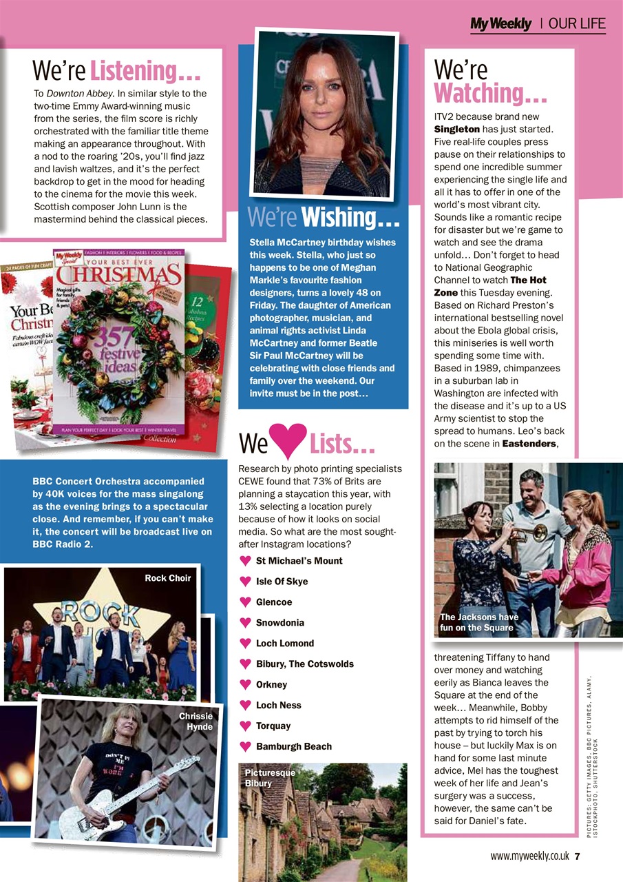 My Weekly Preview Pages