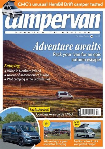 Campervan issue Adventure Awaits - Oct 2019