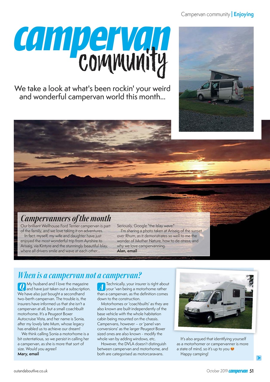 Campervan Preview Pages