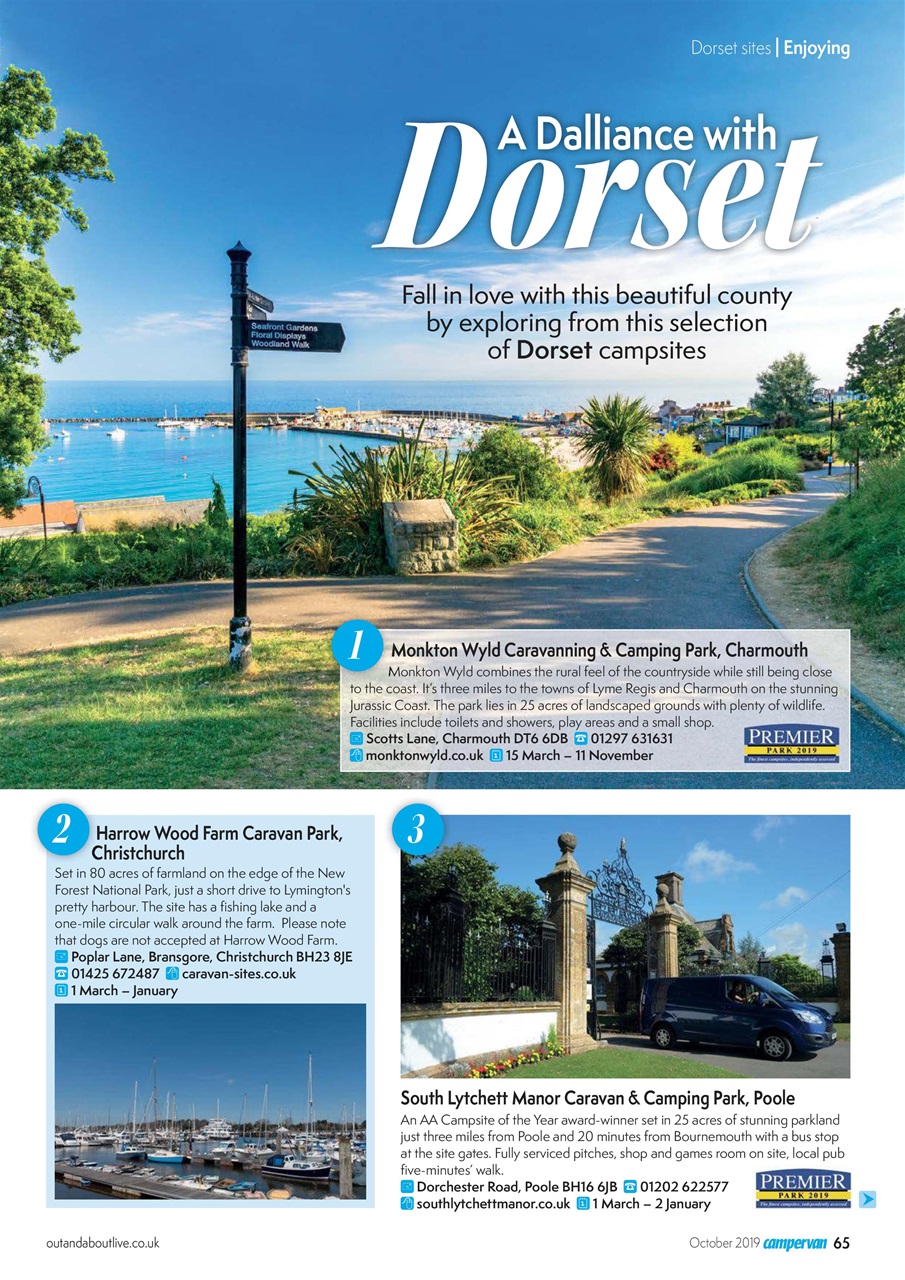 Campervan Preview Pages