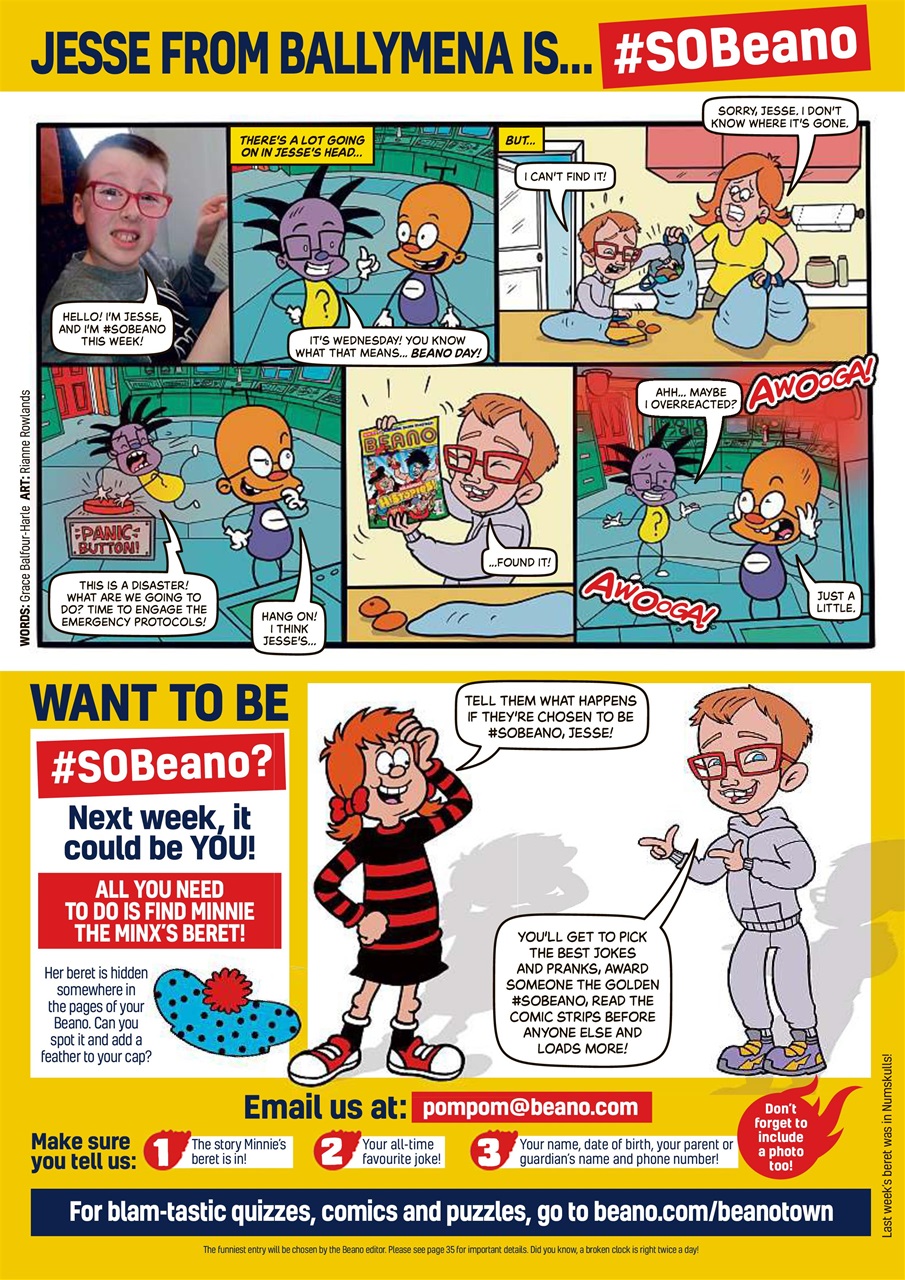 Beano Preview Pages