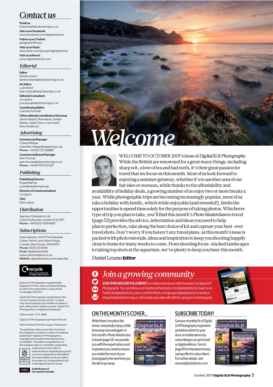 Digital SLR Photography Preview Pages