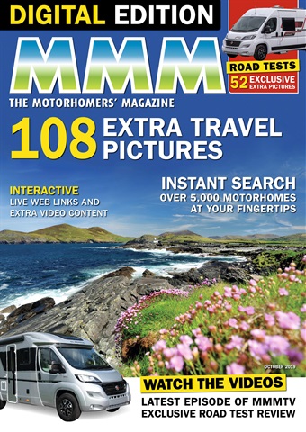 MMM magazine issue Majestic Getaways - October 2019