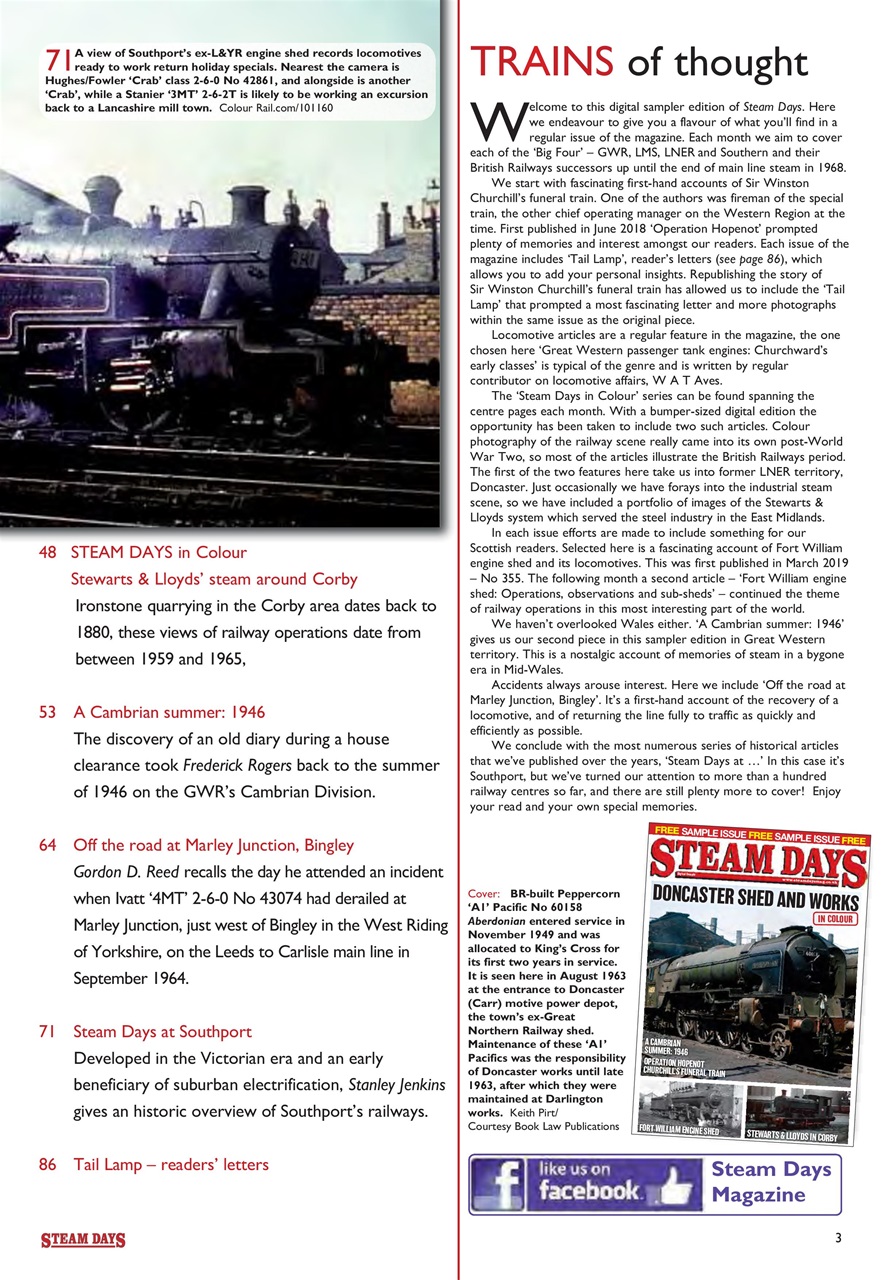 Steam Days Preview Pages