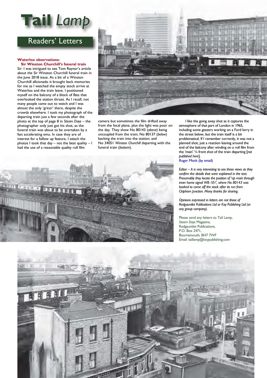 Steam Days Preview Pages