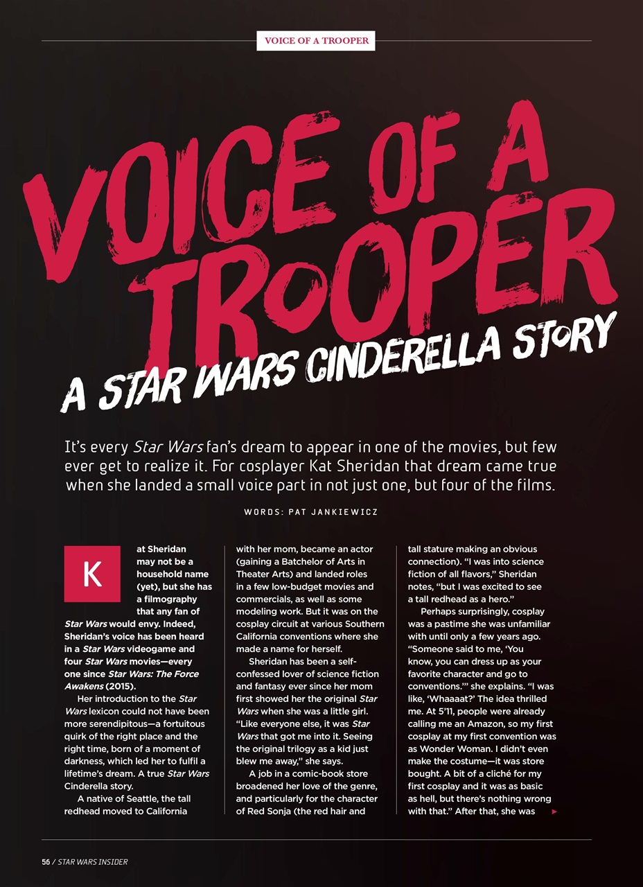 Star Wars Insider Preview Pages