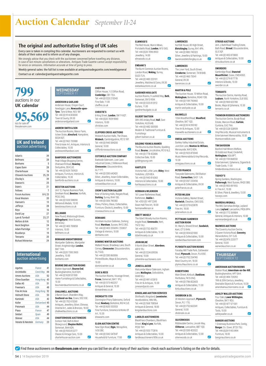 Antiques Trade Gazette Preview Pages