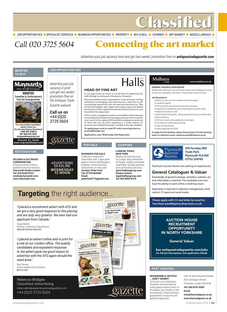 Antiques Trade Gazette Preview Pages