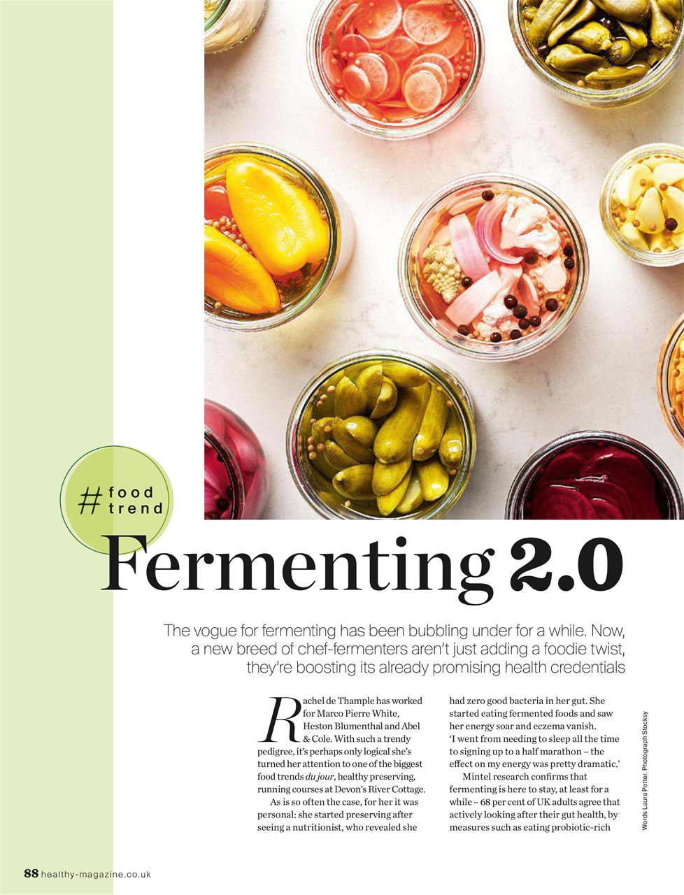 Healthy Magazine Preview Pages