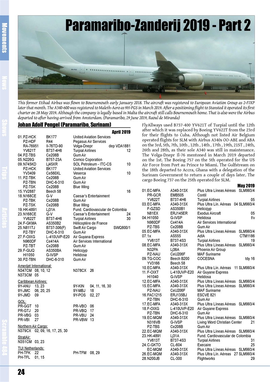 Scramble Magazine Preview Pages