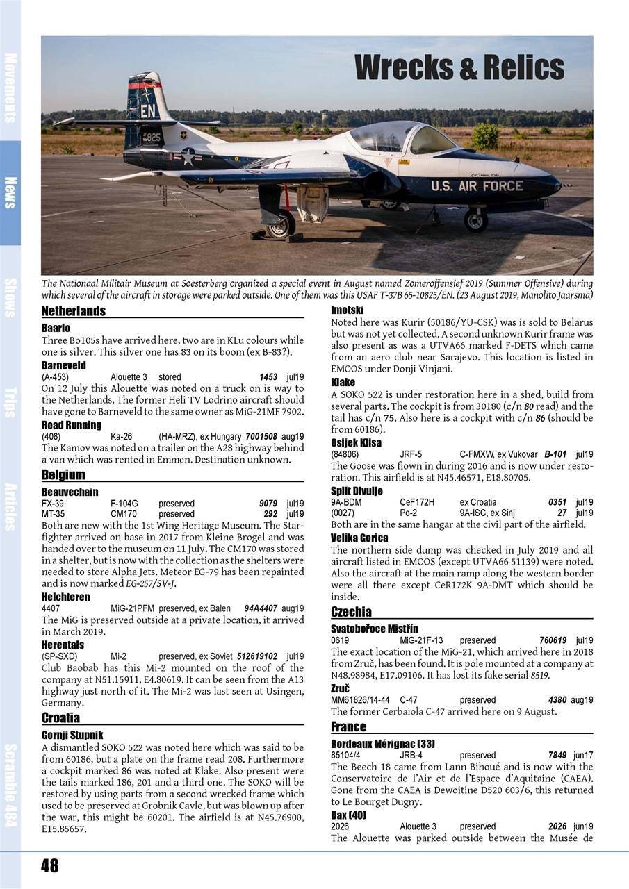 Scramble Magazine Preview Pages